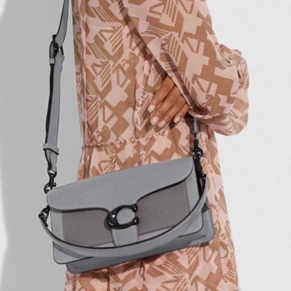 🌸COACH Tabby Shoulder Bag 26 Colorblock 76105 NEW - Picture 5 of 16